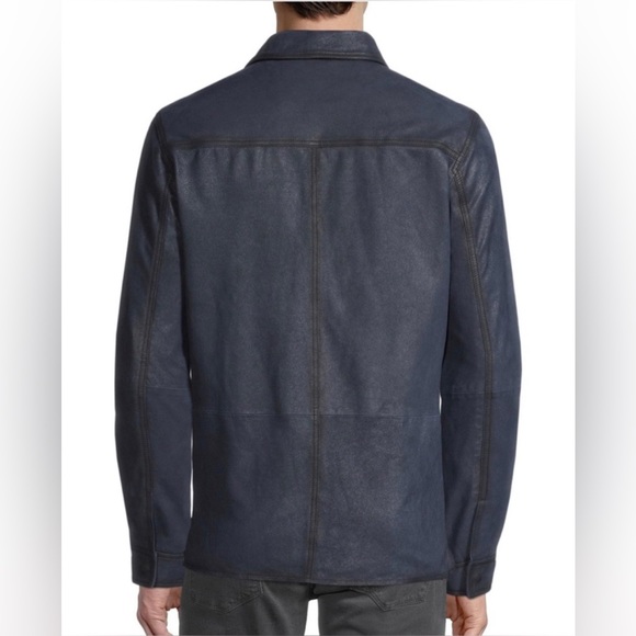 John Varvatos Izzy goat suede Jacket. Size EU 44 USA 34 Small BNWT $698 - Picture 6 of 16